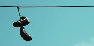 Shoes on wire, folklore, urban legends