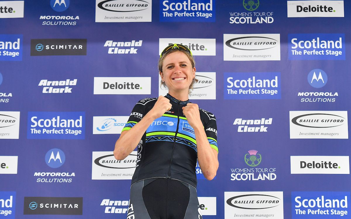 Brodie Chapman of TIBCO-Silicon Valley Bank cycling team.