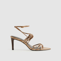 Georgina Leather Strappy Heels | Was £168 now £70