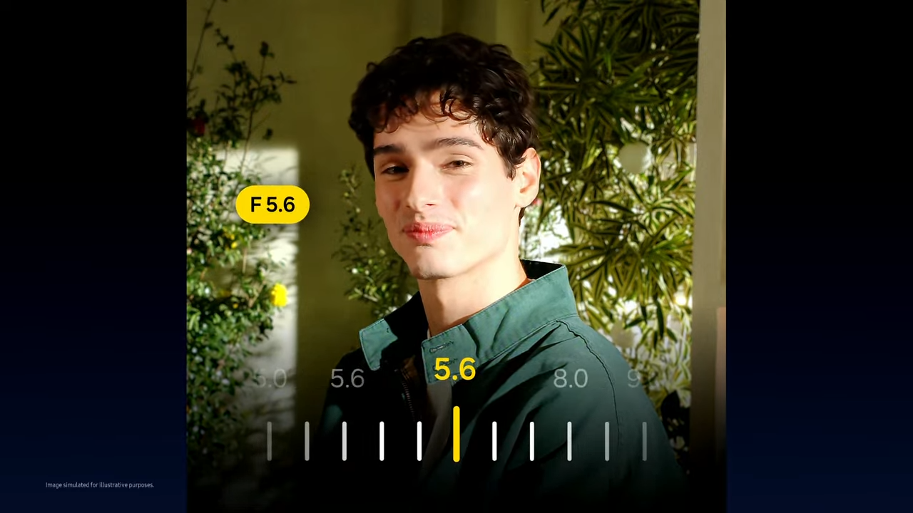 S25 virtual aperture
