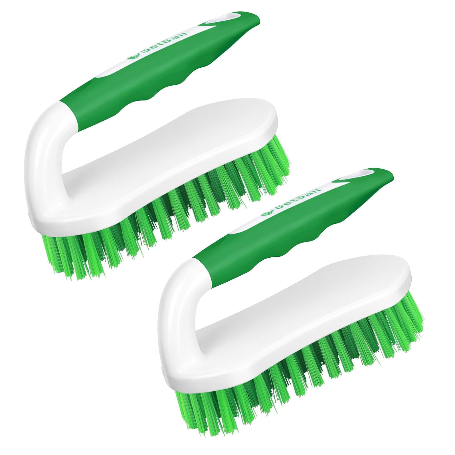 SetSail scrubbing brushes in green and white