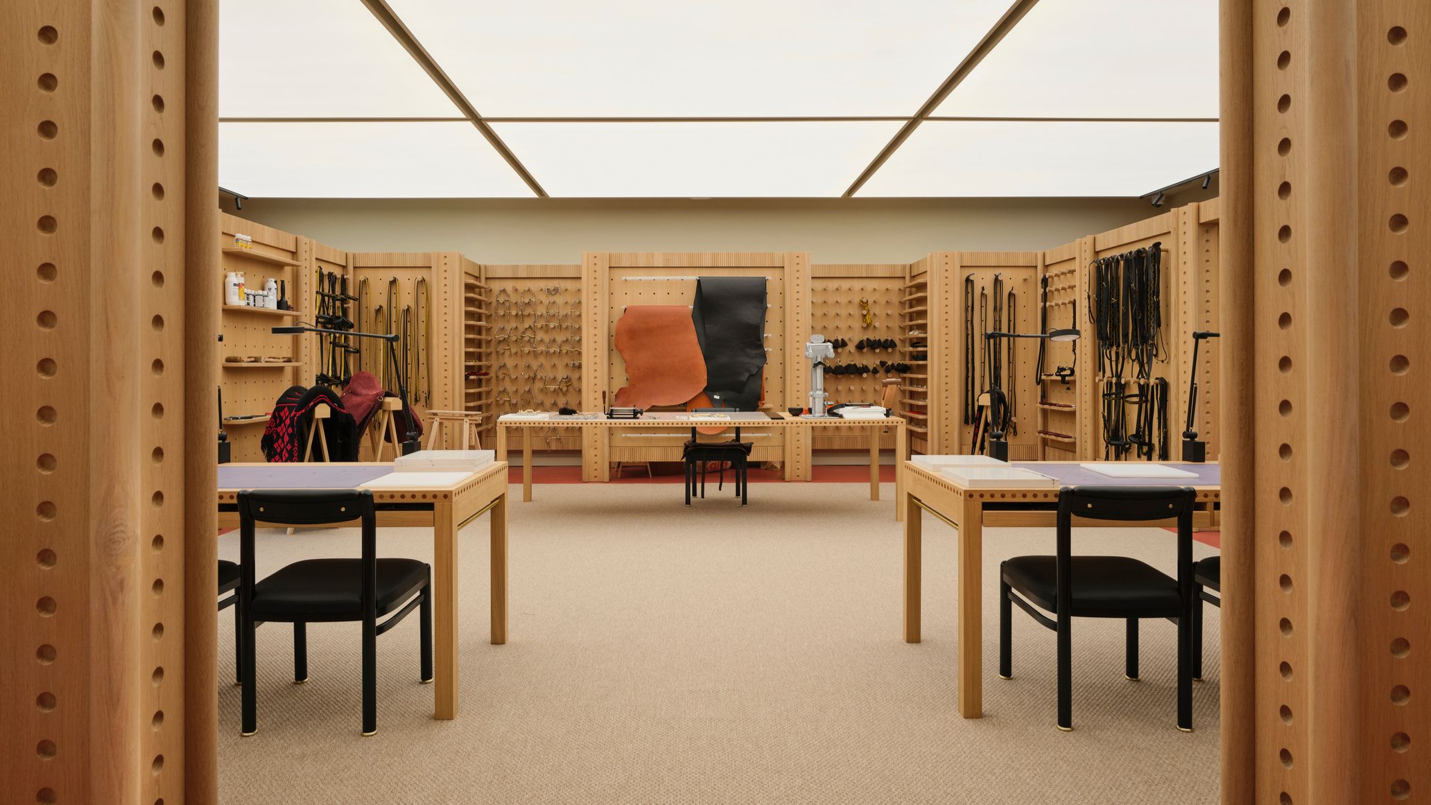 David/Nicolas raise contemporary craft to a canter at this new Abu Dhabi riding school