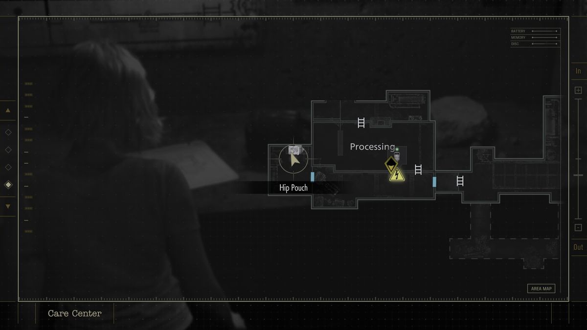 Resident Evil Requiem inventory - Basement Hip Pouch