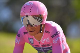 Nairo Quintana in pink at the Giro d'Italia