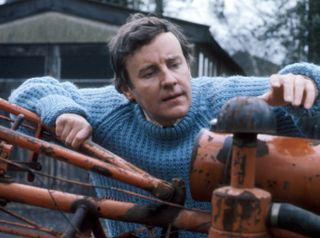 The Good Life cast. Richard Briers as Tom Good.