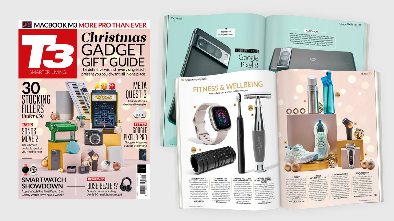 The cover of T3 354, featuring the coverline &#039;Christmas Gadget Gift Guide&#039;.