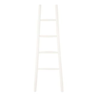 White decorative ladder