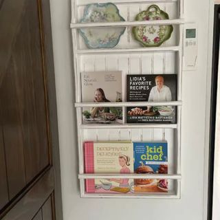 Cookbook Hanging Rack