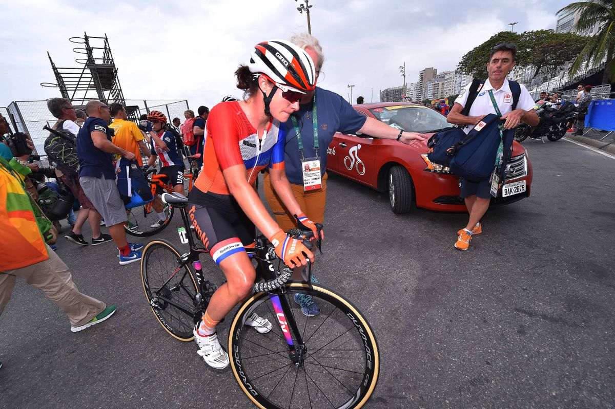 Outgoing champion Marianne Vos was ninth