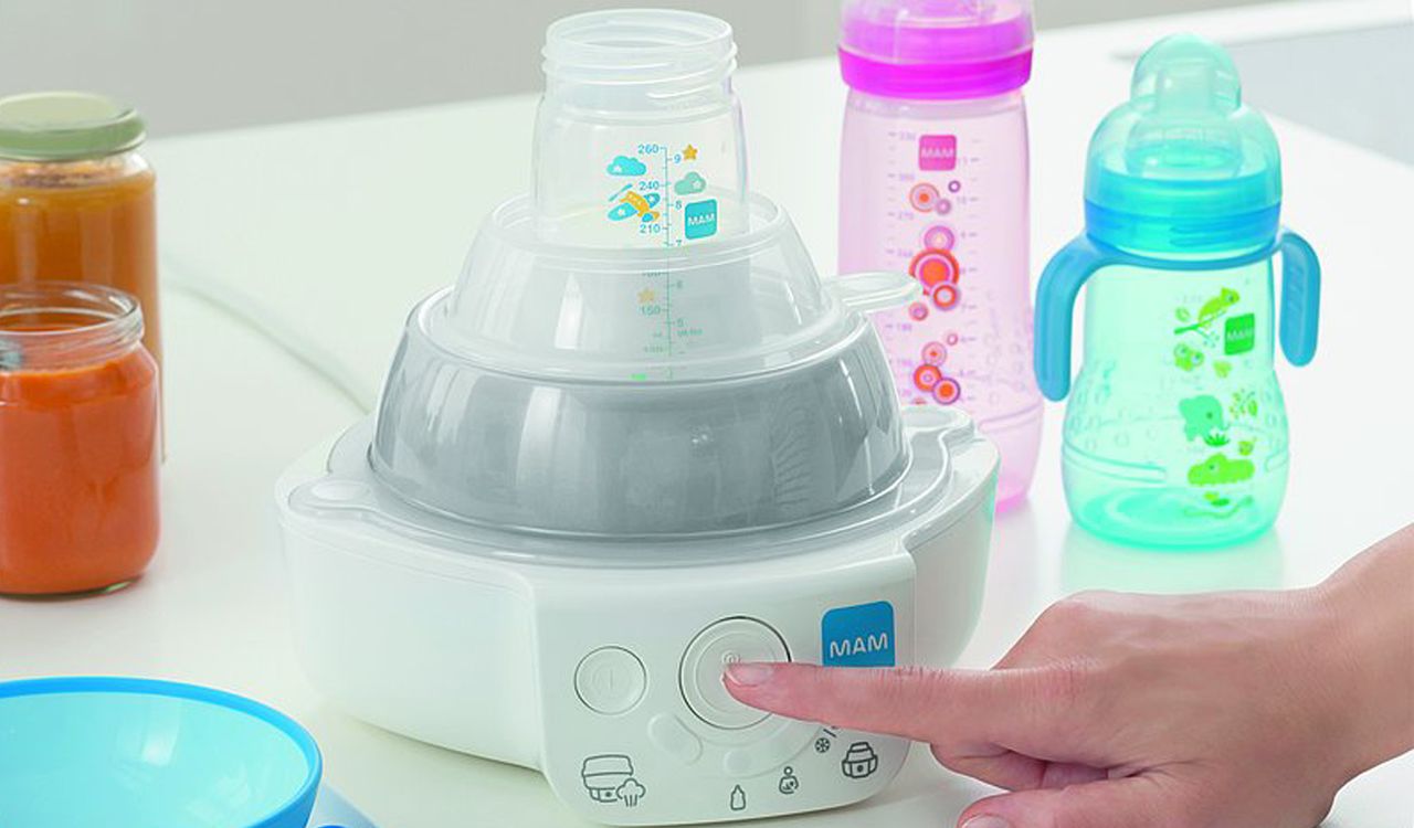 MAM Electric Steriliser and Express Bottle Warmer