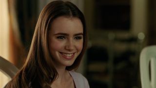 Lily Collins in The Blind Side.