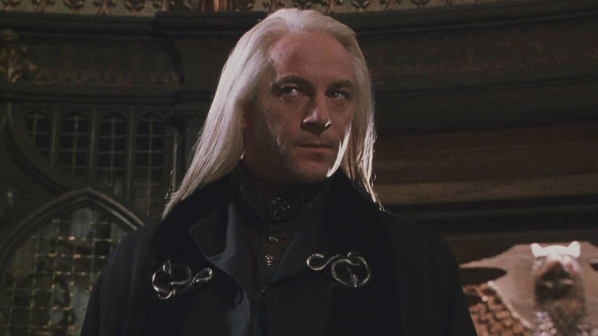 Jason Isaacs as Lucius Malfoy in Harry Potter and the Chamber of Secrets