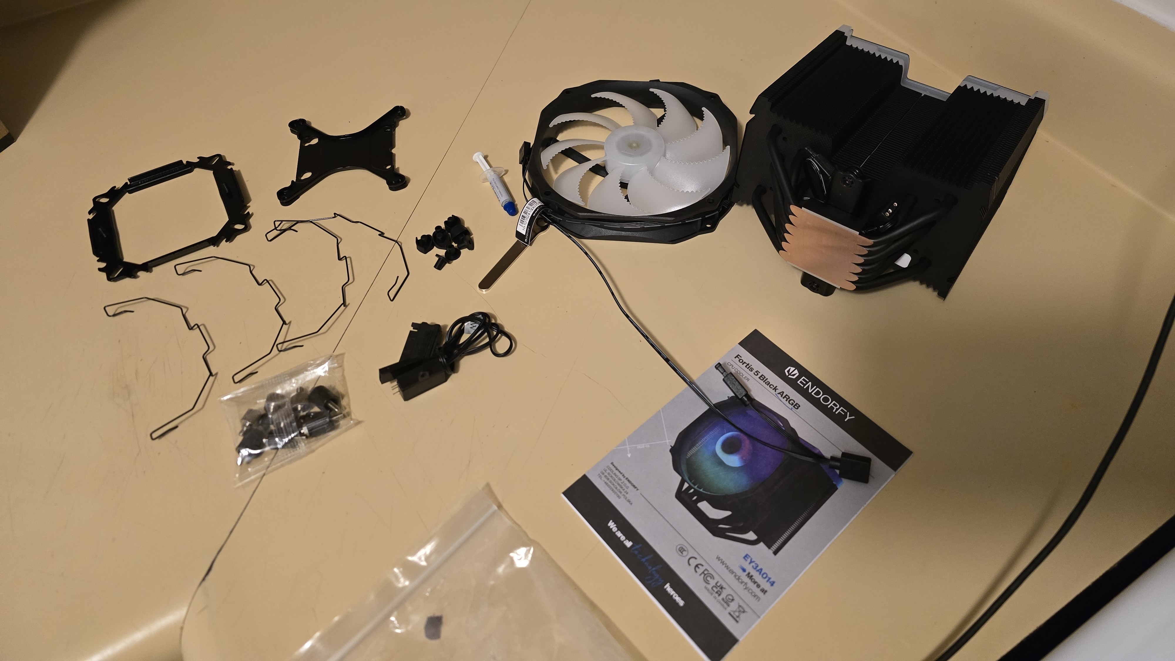Endorfy Fortis 5 Black ARGB