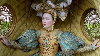 Liv Hill as young Catherine de Medici in The Serpent Queen on Starz
