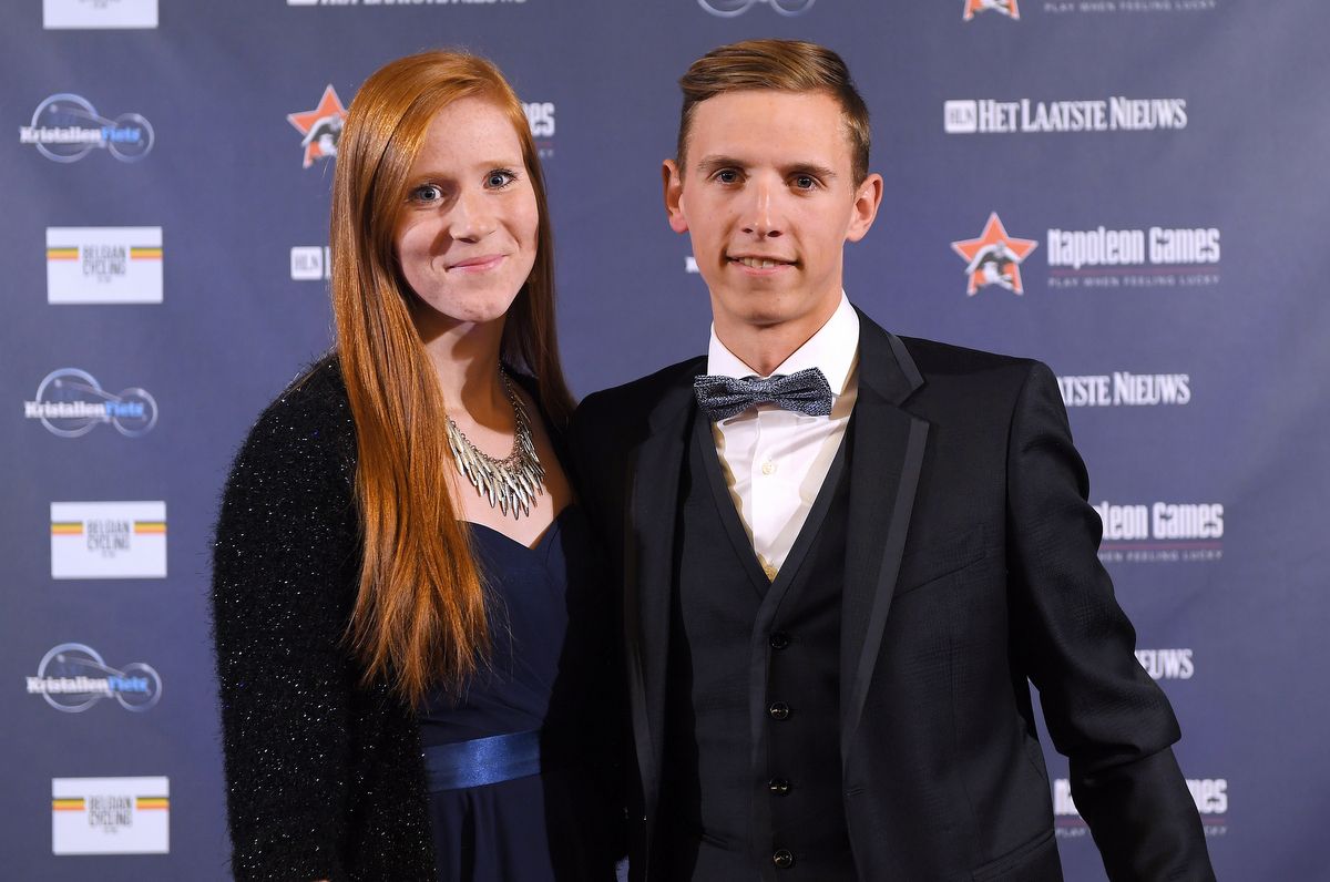 Dylan Teuns at the awards