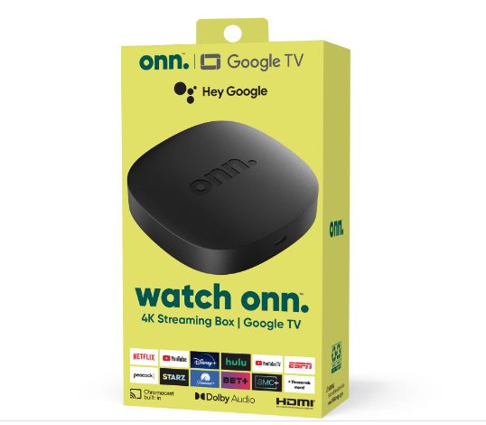 Walmart&#039;s Onn.-branded Google TV device