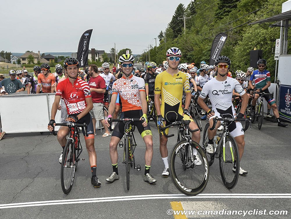 Jersey wearers for the final stage