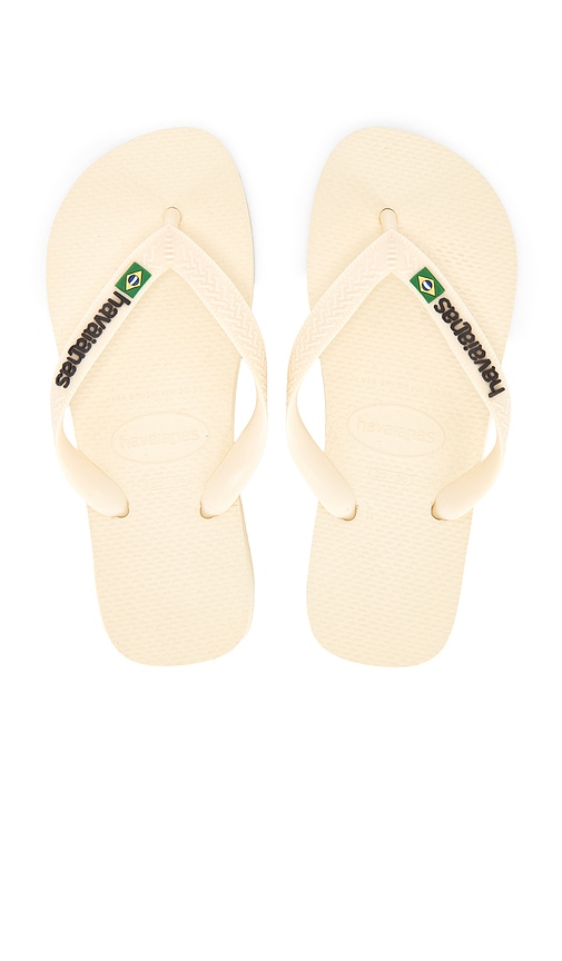 Brazilian logo sandals