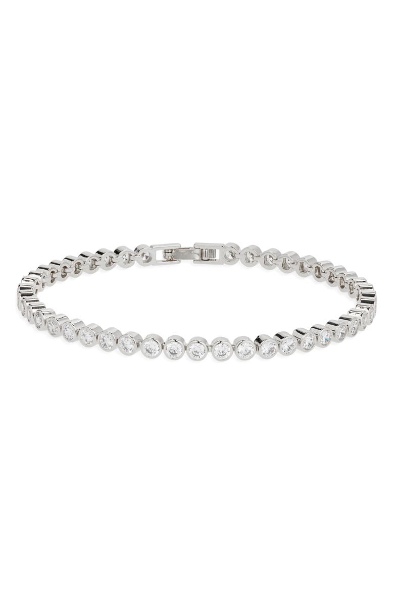 Cubic zirconium ring tennis bracelet