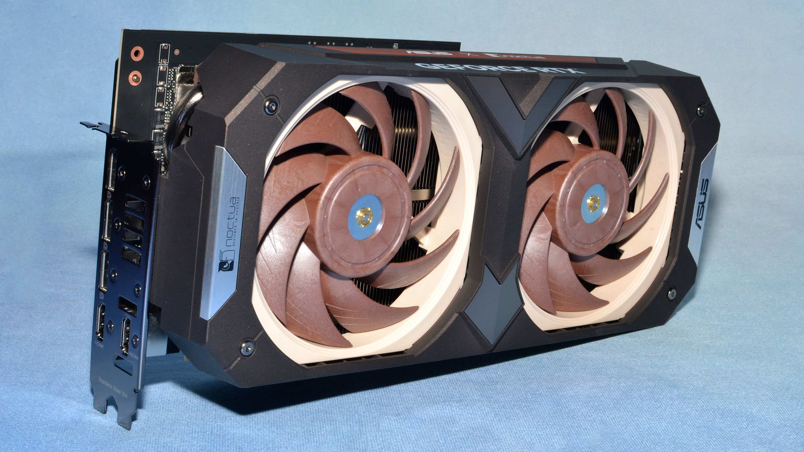 Asus and Noctua join forces for world's quietest GeForce RTX 4080