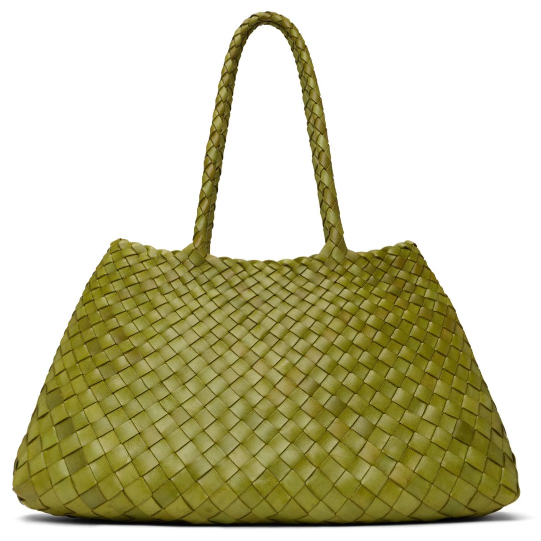Dragon Diffusion Green Santa Croce Big Tote