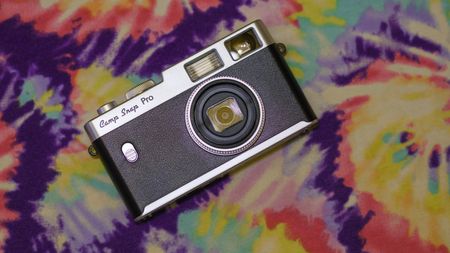 The Camp Snap CS-Pro on a colorful background