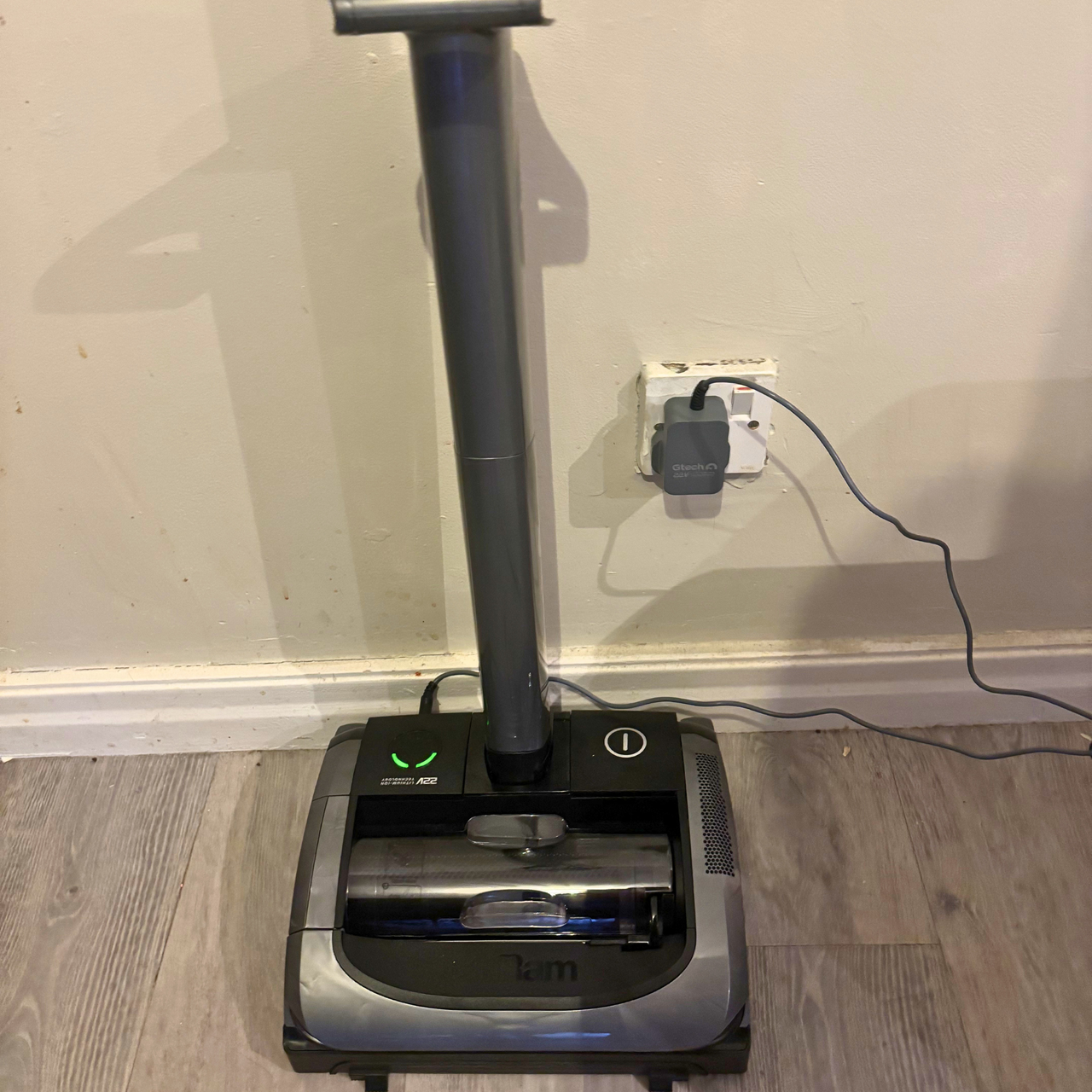 Charging the Gtech AirRAM 2 Core Cordless Vacuum