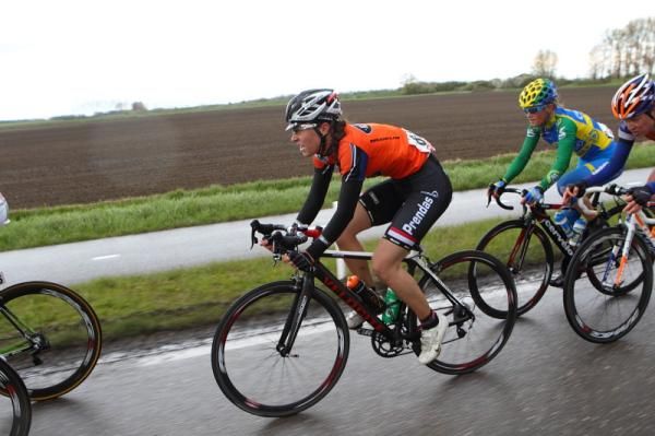 Danni King - one of a number of track world champions in the peloton