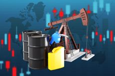 Oil barrels fuel nozzle fuel can oil pump jack candlestick chart