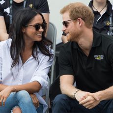 Meghan Markle and Prince Harry appear together at the wheelchair tennis on day 3 of the Invictus Games Toronto 2017 on September 25, 2017 in Toronto, Canada. The Games use the power of sport to inspire recovery, support rehabilitation and generate a wider understanding and respect for the Armed Forces