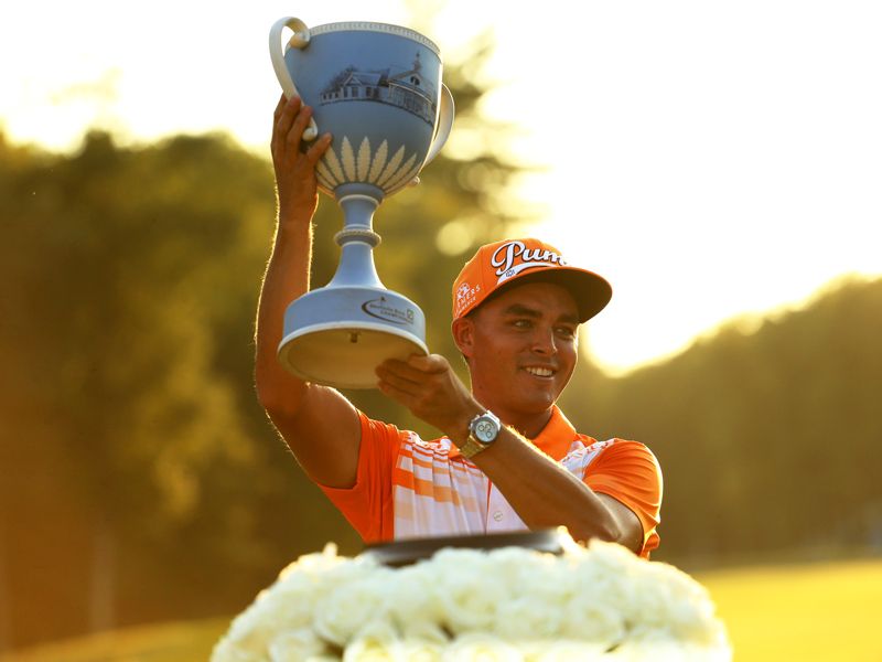 Rickie Fowler defends Deutsche Bank Championship