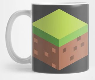 Minecraft Dirt Cube Mug