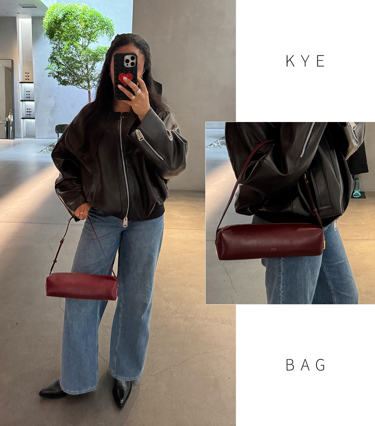 sierra mayhew reviewing khaite bags