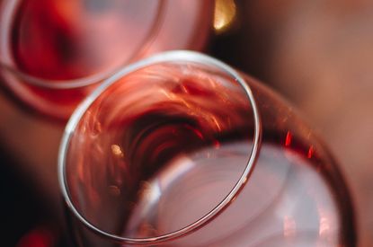 Glasses of Pinot Noir