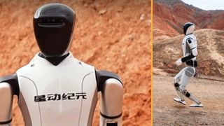 Two images of the STAR1 robot.