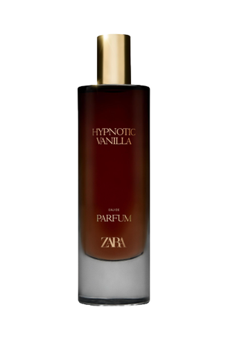 Zara Hypnotic Vanilla Eau de Parfum bottle on white background