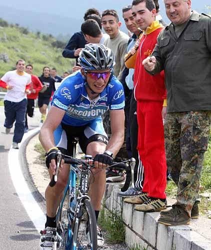 Paolo Savoldelli (Discovery Channel) found the going tough today, but wasn't too worried after the finish