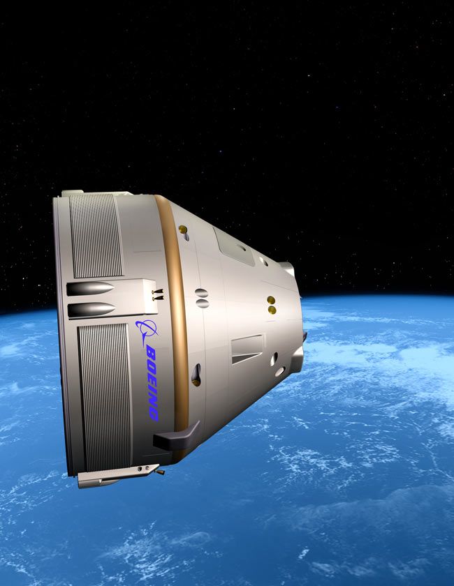 boeing cst100 capsule design