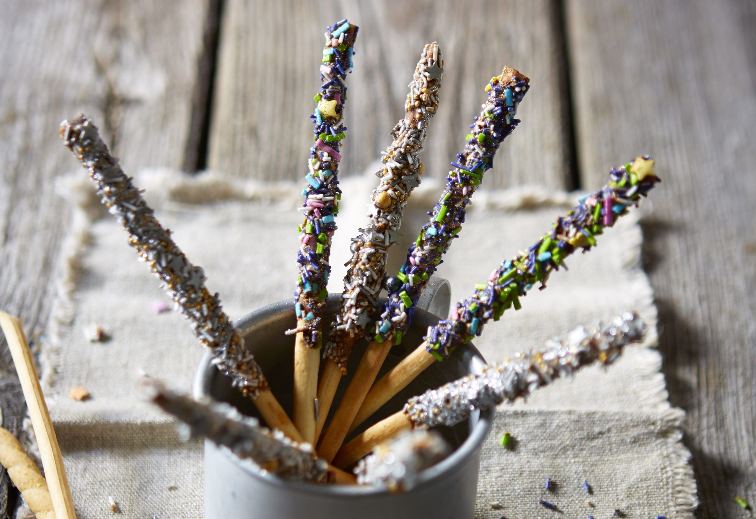 Edible sparklers recipe