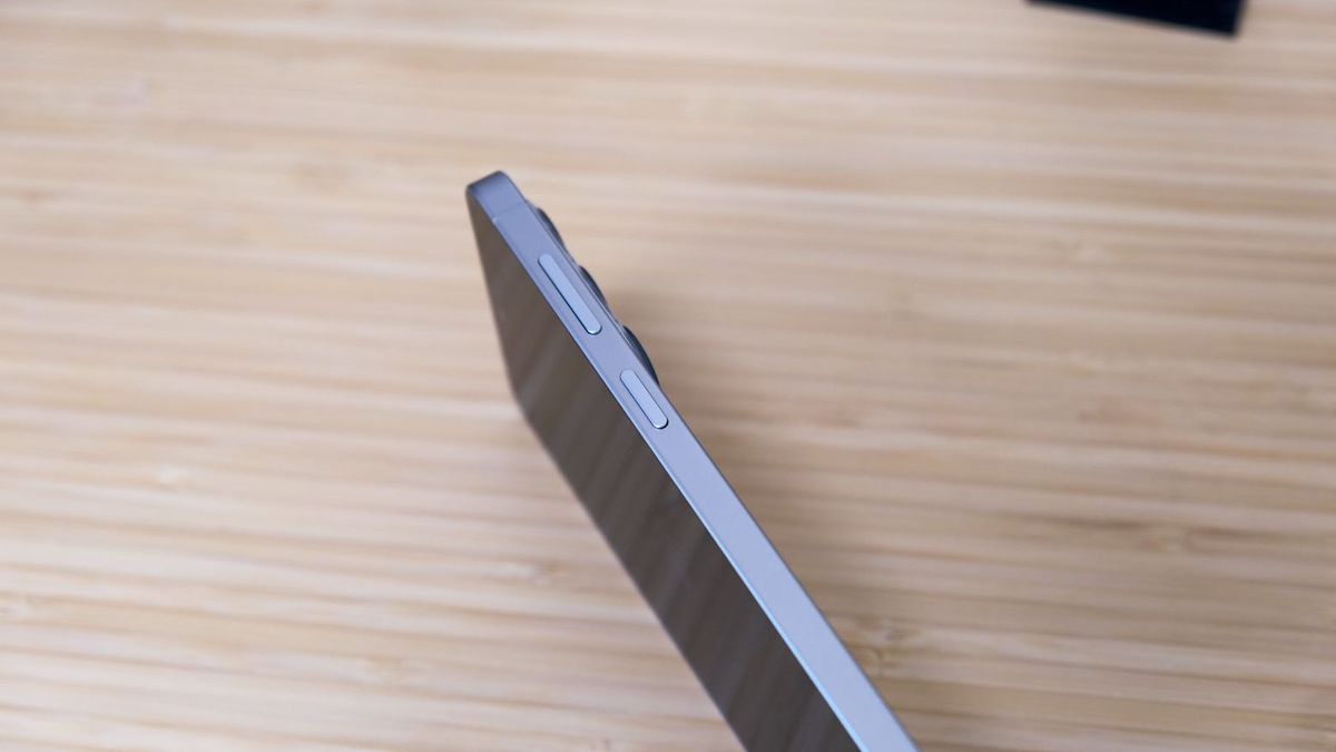 The Samsung Galaxy S26 resting on a wooden table