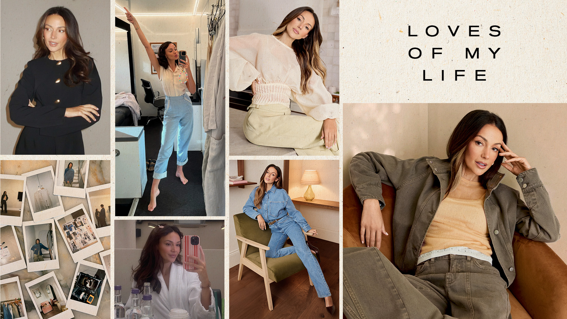 Michelle Keegan shares the loves of her life