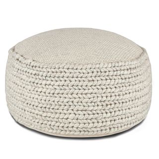 Hira Pouf in Natural