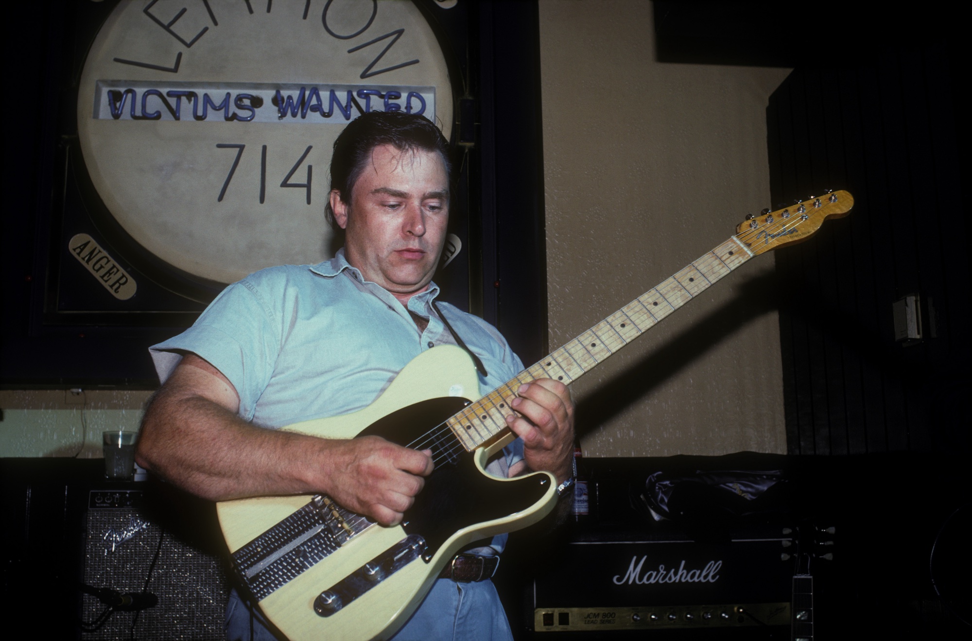 Danny Gatton performs live onstage