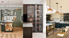 Are glass-fronted kitchen cabinets still on trend 