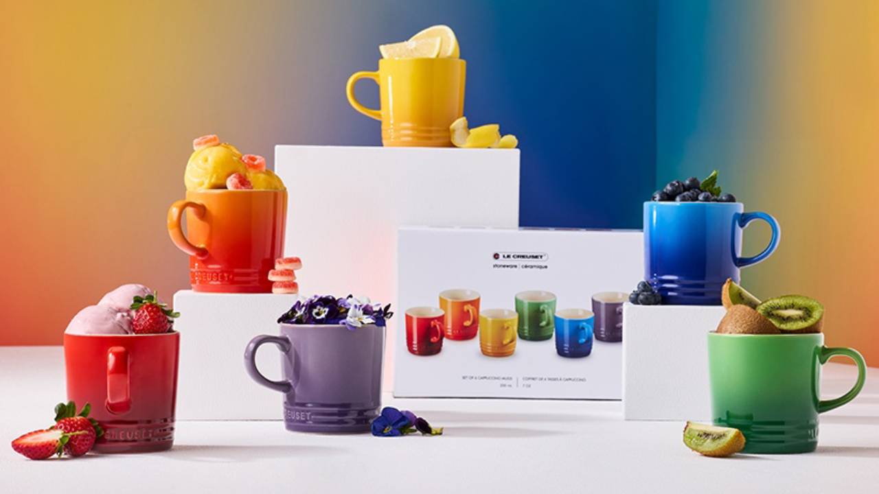 Le Creuset rainbow gift sets