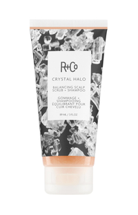  R and Co  Crystal Halo Balancing Scalp Scrub + Shampoo 3 oz.