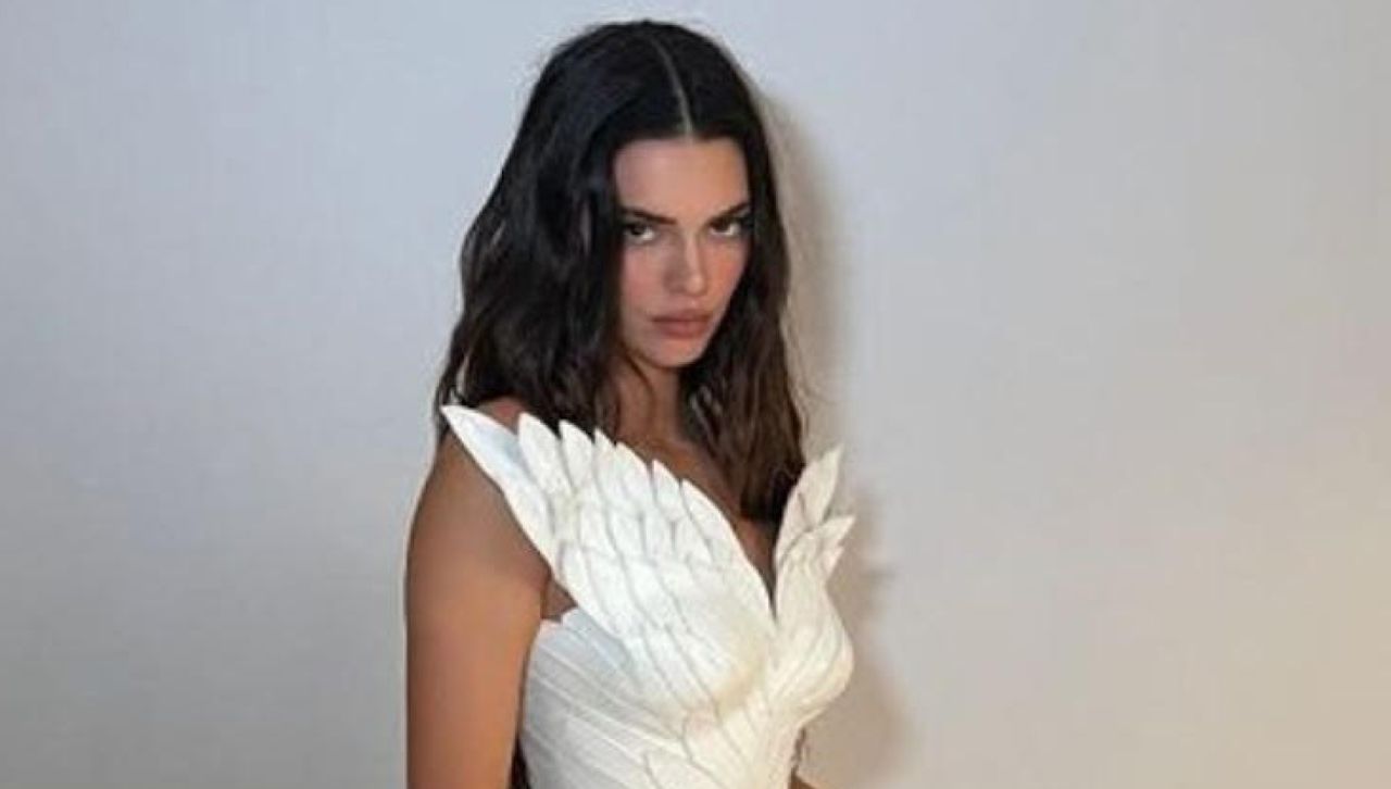 Kendall Jenner wears a Givenchy angel corset to a met gala 2024 after party