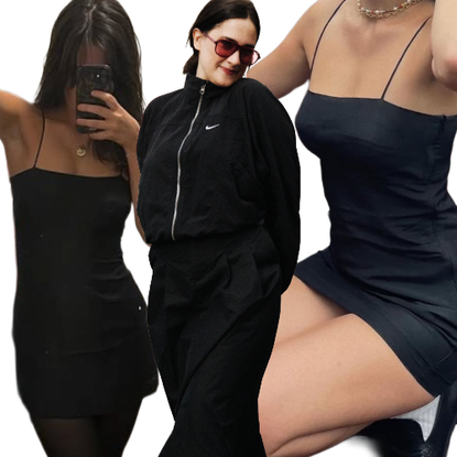 Julia Marzovilla styles all black outfits for Winter 2026