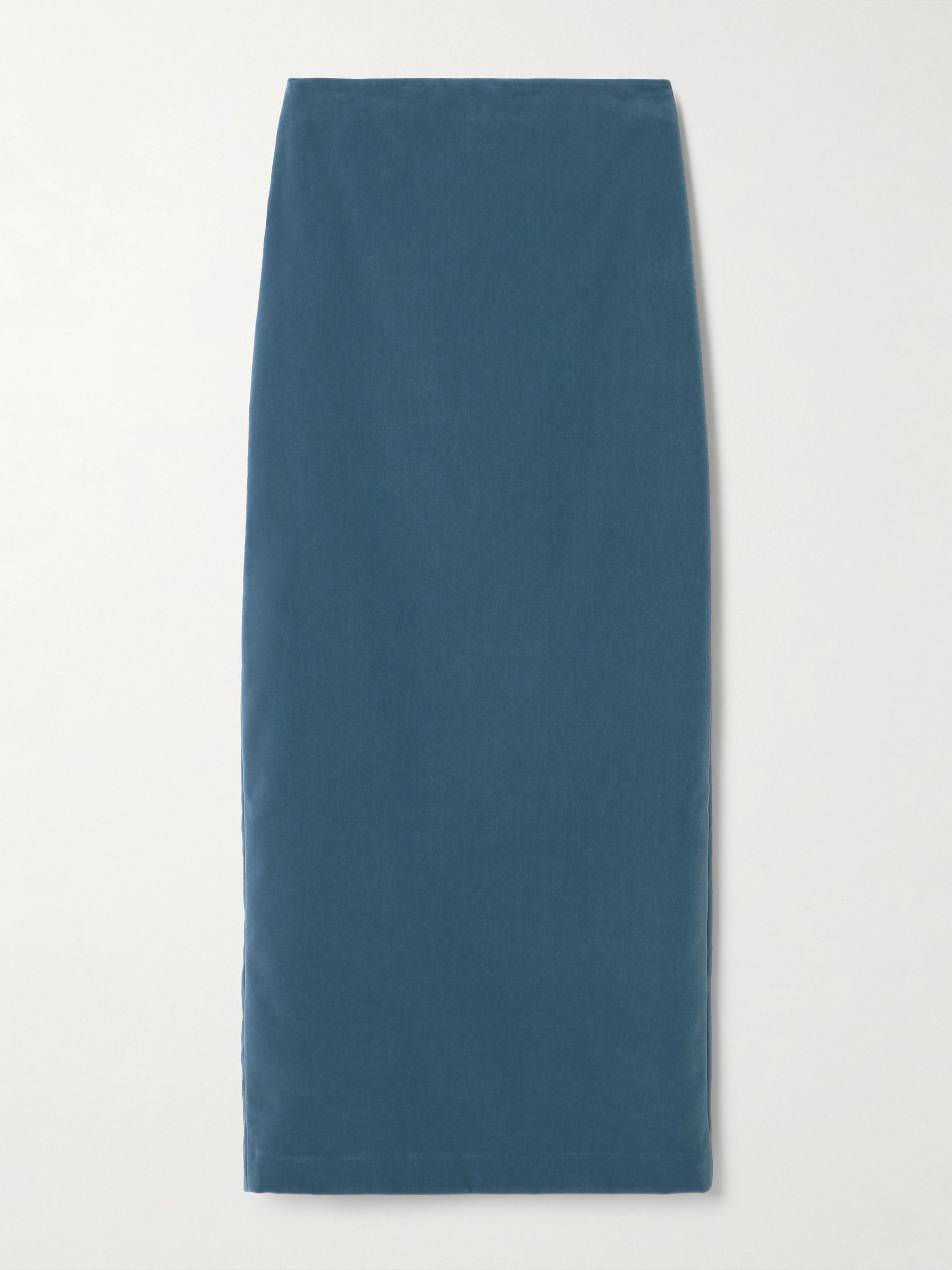 Blazé Milano, Jealousy Sussex Cotton-Velvet Midi Skirt