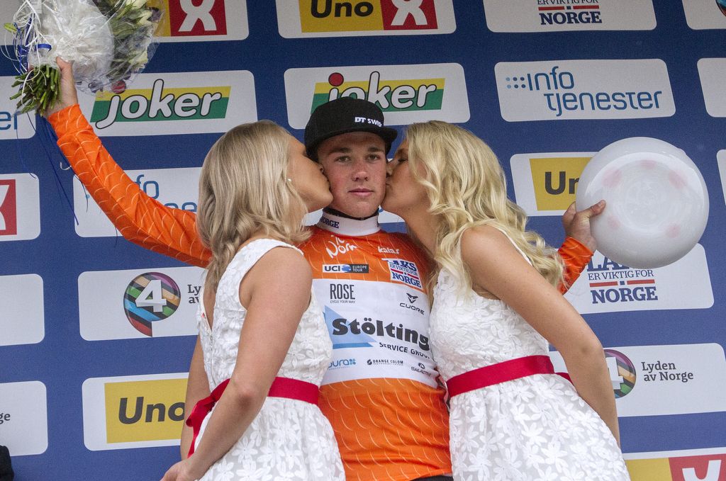 KOM leader Mads Pedersen (St&ouml;lting Service Group)